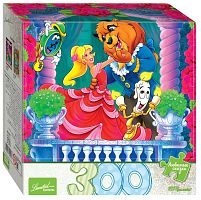 Step puzzle 300 pieces: Beauty and the Beast