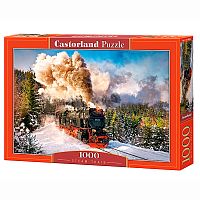 Puzzle Castorland 1000 pieces: Locomotive