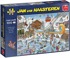 Puzzle Jumbo 1000 pieces: Winter entertainment