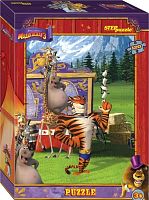 Set of 8 puzzles with 120 pieces Step: Madagascar 3