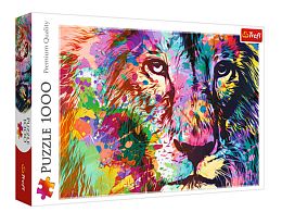 Trefl 1000 Pieces Puzzle: Colorful Lion