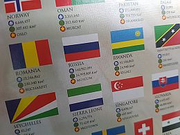 Puzzle Eurographics 1000 pieces: flags of the world