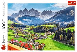 Trefl 1000-piece puzzle: Saint Magdalena. Dolomites, Italy