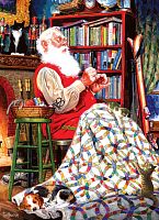 Cobble Hill 1000 Pieces Puzzle: Santa's Blanket