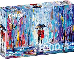 Enjoy 1000 Pieces Puzzle: Rainy Love