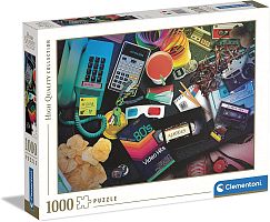 Puzzle Clementoni 1000 pieces: Nostalgia of the 80s