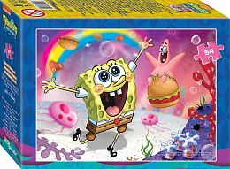 A set of puzzles for children 10 pieces of 54 pieces: Nickelodeon Junior