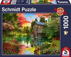 Schmidt 1000 Piece Puzzle: Watermill