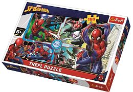 Puzzle Trefl 160 details: Help spider-Man