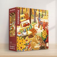 Pintoo Puzzle 1200 pieces: Olivia Gibbs. Autumn porch