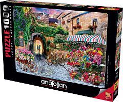 Anatolian 1000 Pieces Puzzle: Flower Market