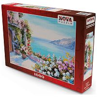 Puzzle Nova 1000 details: House by the sea