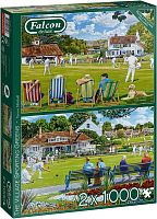 Puzzle Jumbo Falcon 2x1000 pieces: Country Sports Club