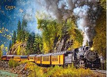 Puzzle Castorland 300 parts: A journey on a steam train