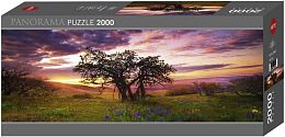 The panorama Heye jigsaw puzzle 2000 details: Oak