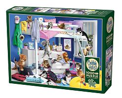 Cobble Hill 1000 Pieces Puzzle: Kittens' Pajama Party