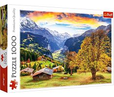 Trefl 1000 Pieces Puzzle: A picturesque Alpine village