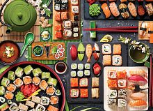 Eurographics 1000 pieces Puzzle: Sushi Table