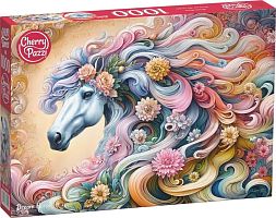 Cherry Pazzi Puzzle 1000 pieces: Beautiful Horse