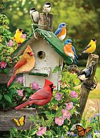 Cobble Hill 500 Pieces Puzzle: Summer Birdhouse