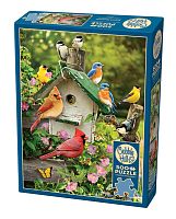 Cobble Hill 500 Pieces Puzzle: Summer Birdhouse