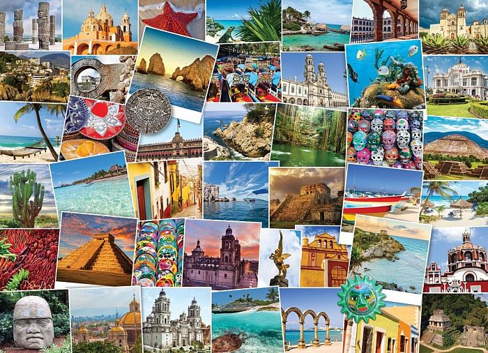 Eurographics 1000 Pieces Puzzle: Traveler Mexico 6000-0767