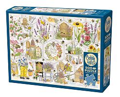 Puzzle Cobble Hill 500 pieces: Beehives for bees