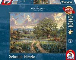 The 1000-piece Schmidt Puzzle: Country life. Thomas Kincaid (MARKDOWN)