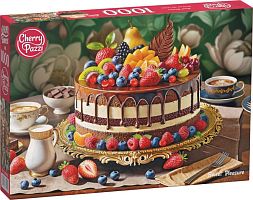 Cherry Pazzi Puzzle 1000 pieces: Fruit Cake