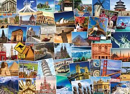 Eurographics 1000 Pieces Puzzle: World Traveler