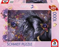 Schmidt 1000 pieces puzzle: L.Prindle. Blue Rose