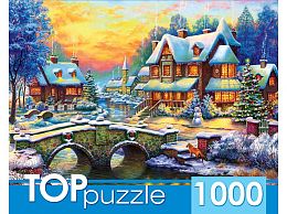 TOP Puzzle 1000 pieces: Winter Village