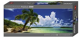 Puzzle Heye panorama 2000 details: Palm Paradise