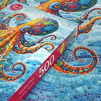 Cherry Pazzi Puzzle 500 pieces: Multicolored Octopus