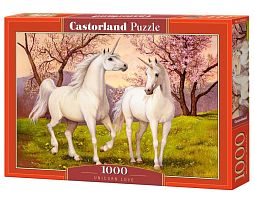 Castorland 1000 Pieces Puzzle: The Love of Unicorns