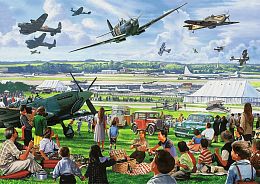 Trefl 1000 Pieces Puzzle: Tea Time. Airshow