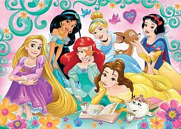 Puzzle Trefl 200 parts: Happy world of princesses