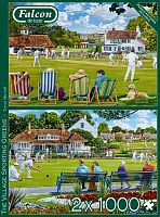 Puzzle Jumbo Falcon 2x1000 pieces: Country Sports Club