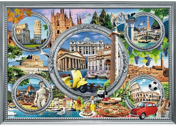 Puzzle Trefl 1000 pieces: an Italian feast TR10585