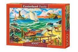 Castorland 1000 Pieces Puzzle: Weekend at the coast