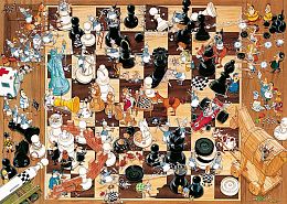 Jigsaw puzzle 1000 pieces Heye: Chess