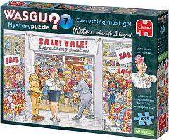 Puzzle Jumbo 1000 pieces: Wasgij. Everything should work! (Mystery 7)