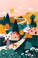 Pintoo 600-piece puzzle: Bea Muller. Country walk