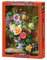 500 Castorland puzzle: flowers in a vase