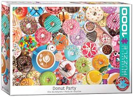 Eurographics 1000 Pieces Puzzle: Donut Party