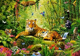 Castorland 500 pieces Puzzle: His Majesty the tiger