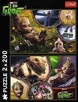 Trefl Puzzle 2x200 pieces: I'm a Groot