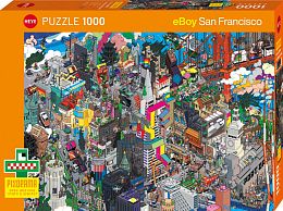 Heye 1000 Pieces Puzzle: Quest in San Francisco