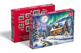 Пазл Cherry Pazzi 1000 деталей: Северное сияние