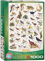 Puzzle Eurographics 1000 pieces: Birds